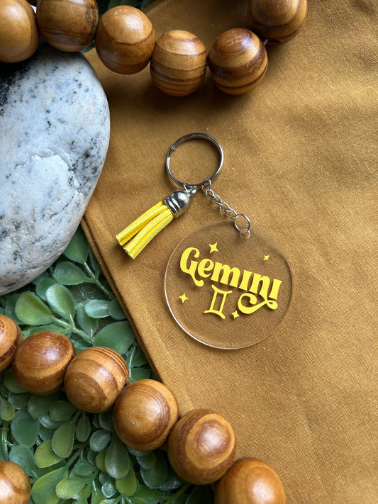 Gemini keychain