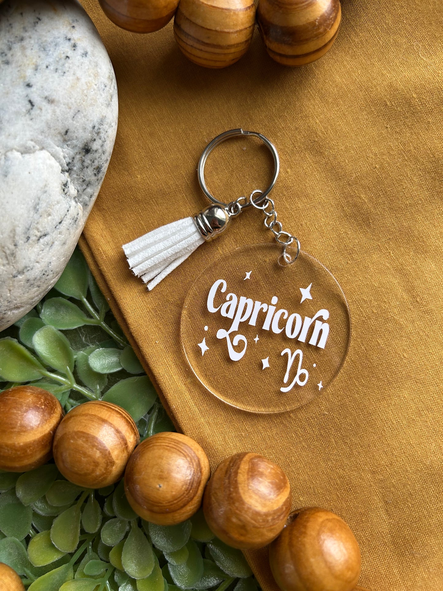 Capricorn keychain